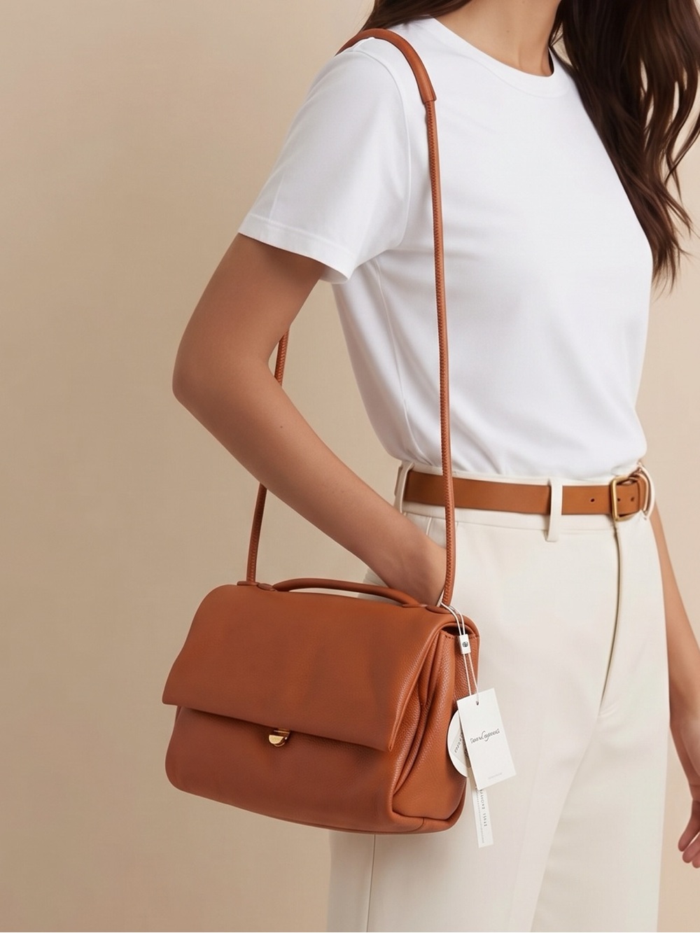 Urban Originals Dallas East-West Terracotta Convertible Shoulder Bag clean girl